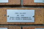 CALVERT Fred 1910-2000