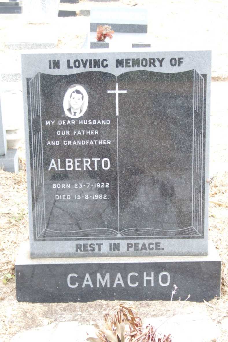CAMACHO Alberto 1922-1982