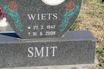SMIT Wiets 1942-2009 & Frances Ivy 1942-1993 