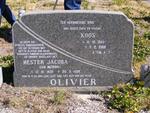 OLIVIER Koos 1928-2001 & Hester Jacoba MEIRING 1930-1989 