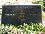 THOMPSON Theunis 1935- & Irene 1946-2010 