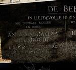BEER Johannes Hendrik Bakemyer, de 1890-1971 & Anna Magdalena HECKROODT 1912-2002