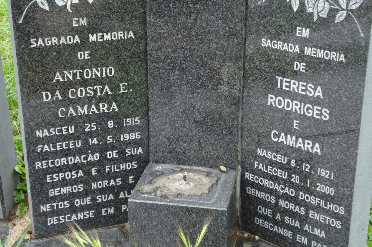 CAMARA Antonio Da Costa E. 1915-1986 & Teresa Rodriges 1921-2000