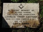 EASTHAM Charles Thorp 1908-1977 & Edith Emma 1912-2002