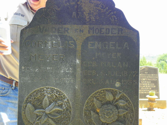 MEYER Cornelis 1863-1938 & Engela MALAN 1877-1939