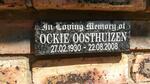 OOSTHUIZEN Ockie 1930-2008