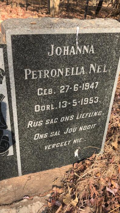 NEL Johanna Petronella 1947-1953