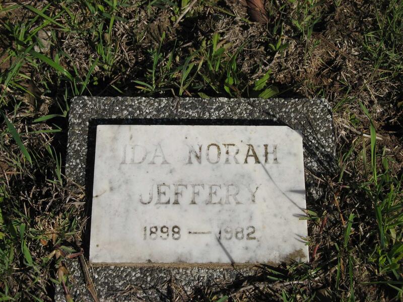 JEFFREY Ida Norah 1898-1982
