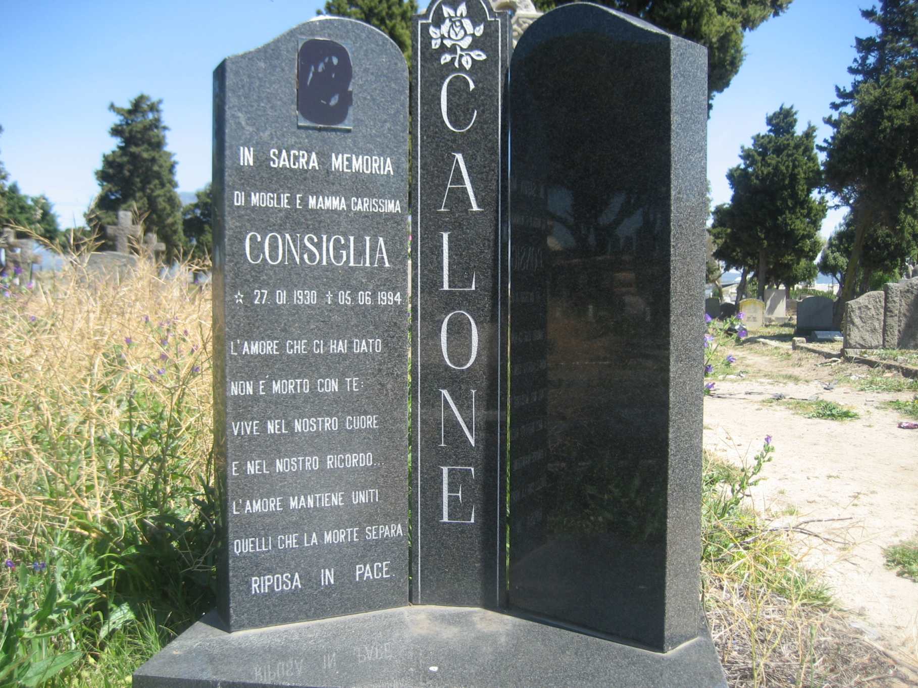CALONE Consiglia 1930-1994