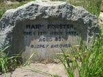 FORSTER Mary -1937
