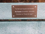Western Cape, VLEESBAAI, Seaside Memorial plaques
