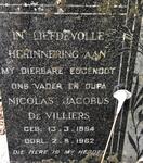 VILLIERS Nicolas Jacobus, de 1894-1962