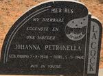 COCK Johanna Petronella, la nee HORN 1908-1960