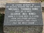 KING Michael Thomas -1975 & Gloria KING 194?-1996