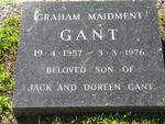 GANT Graham Maidment 1957-1976