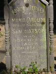 WATSON Maria Caroline -1905