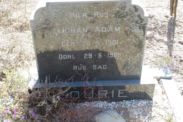 FOURIE Johan Adam 1901-1969
