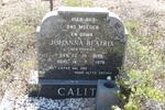 CALITZ Johanna Beatrix nee FOURIE 1896-1978