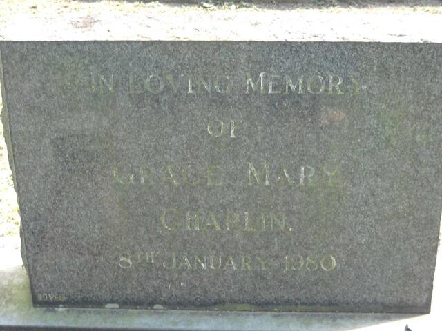 CHAPLIN Grace Mary -1980