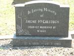 McCULLOUGH Archie 1900-1980