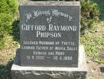 PHIPSON Gifford Raymond 1930-1990