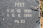 ? Peet 1898-1964
