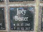 BESTER Joey 1945-2017