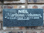 NEL Marthinus Johannes 1934-2006