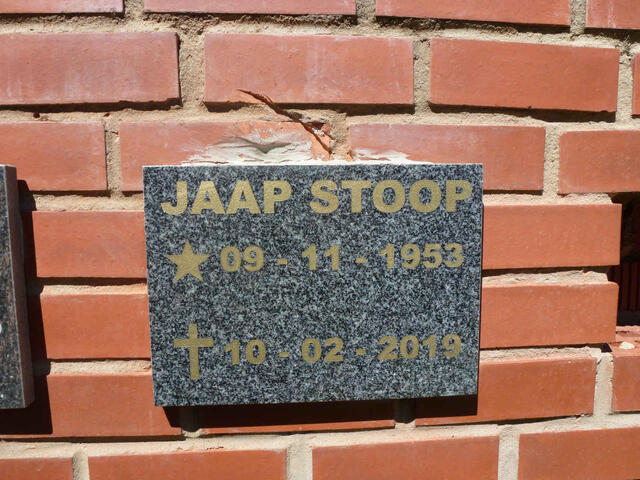 STOOP Jaap 1953-2019
