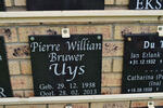 UYS Pierre William Bruwer 1938-2013
