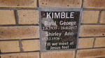 KIMBLE Basil George 1935-2017 & Shirley Ann 1936-