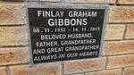 GIBBONS Finlay Graham 1932-2015