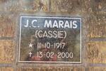 MARAIS J.C. 1917-2000