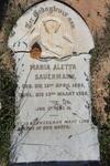 SAUERMANN Maria Aletta  1893-1926
