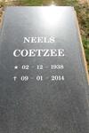 COETZEE Neels 1938-2014