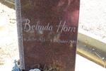 HORN Belinda 1953-1989