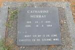 MURRAY Catharine 1895-1984