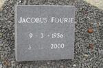 FOURIE Jacobus 1956-2000