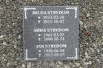 STRYDOM Jan 1930-2015 & Hilda 1933-2011 :: STRYDOM Abrie 1961-2000