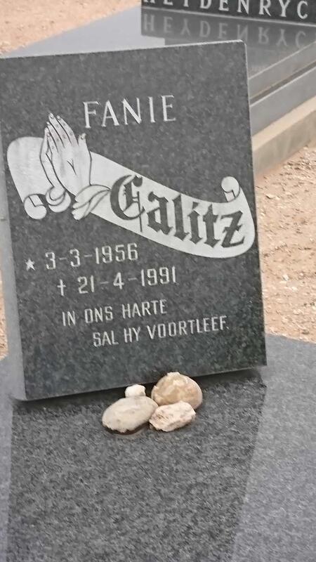 CALITZ Fanie 1956-1991