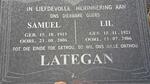 LATEGAN Samuel 1915-2006 & Lil 1921-2006
