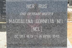 NEL Magdalena Cornelia nee NEL 1875-1949
