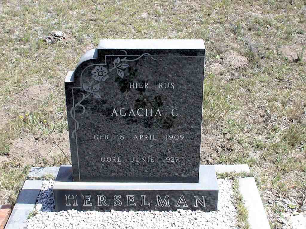 HERSELMAN Agacha C. 1909-1927