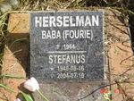 HERSELMAN Fourie -1964 :: HERSELMAN Stefanus 1948-2004