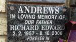 ANDREWS Richard Edward 1957-2006