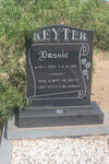 KEYTER Dassie 1932-1981