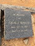 BARKER George 1869-1955