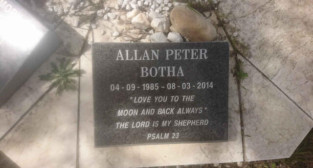 BOTHA Allan Peter 1985-2014
