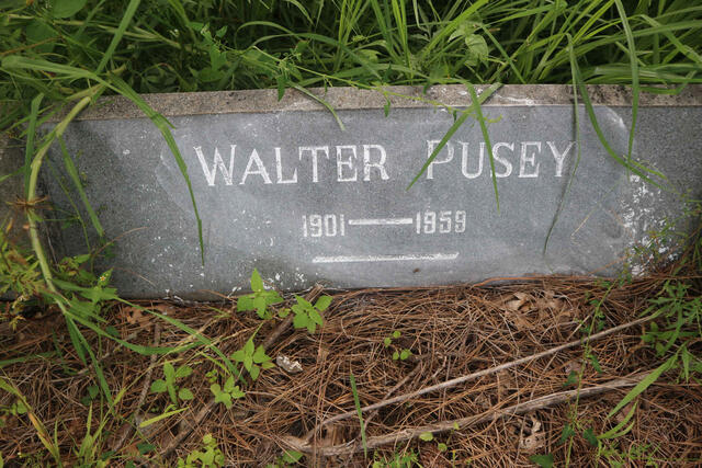 PUSEY Walter 1901-1959