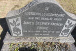 FOURIE James Stephen Andrew 1880-1960